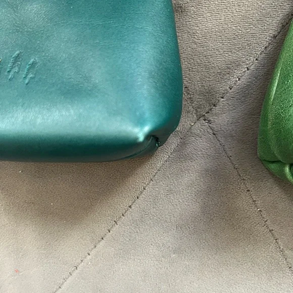 Lot of 5 Portland Leather Goods Accessories in Blues, Greens, Purple - Picture 5 of 13